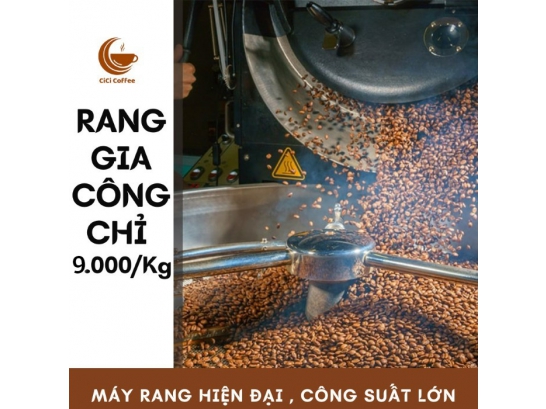 Vì sao chọn dịch vụ rang gia công cà phê CICI Coffee?