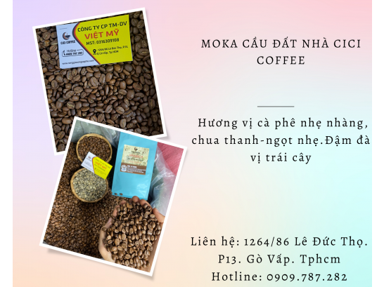 Cà phê rang xay nguyên chất Cici coffee
